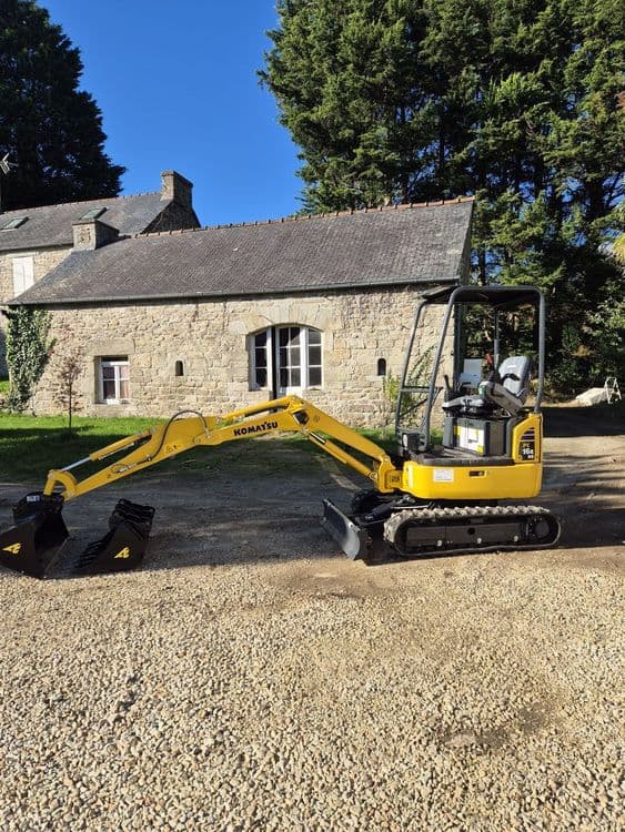 Minipelle komatsu pc16