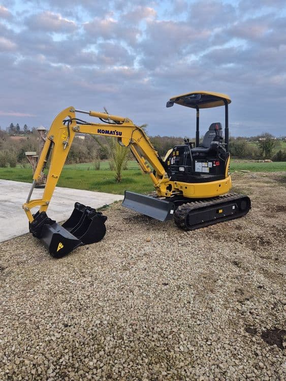 Minipelle komatsu pc 26